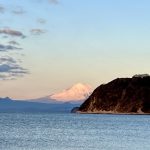 逗子海岸からの富士山