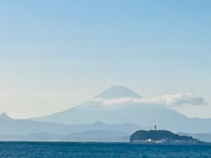 2024年元旦の富士山